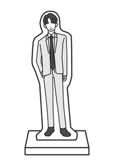 アイドルのアクリルスタンド