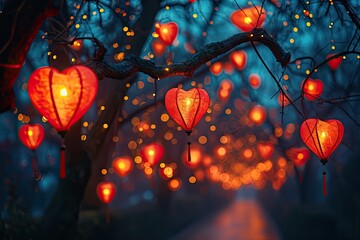 Festival of Lights Love Lanterns Valentine's Day