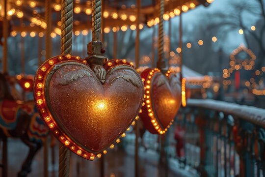 Dreamy Love Carousel Valentine's Day