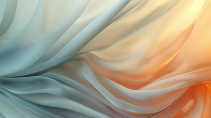 Golden Sunrise Silk Waves: Perfect for Celebratory Backgrounds