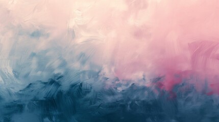 Fototapeta na wymiar Brushstroke Textures: High-Resolution Gradient Painted Canvas with Calming Color Palette, Artistic Background, Abstract Artistry