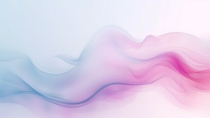 Abstract Minimalist Website Background: Serene Waves of Blue, Purple, and White in a Soft Pastel Palette, Creating a Soothing and Elegant Design for Modern Web Aesthetics