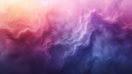 High-Resolution Abstract Digital Artwork: Calm and Tranquil Blue and Purple Gradient with Smooth...