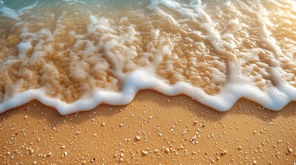 Soothing Shorelines: High-Resolution Background with a Calming Beach Atmosphere, Smooth Sand Texture, and Natural Patterns for a Tranquil Visual Experience.