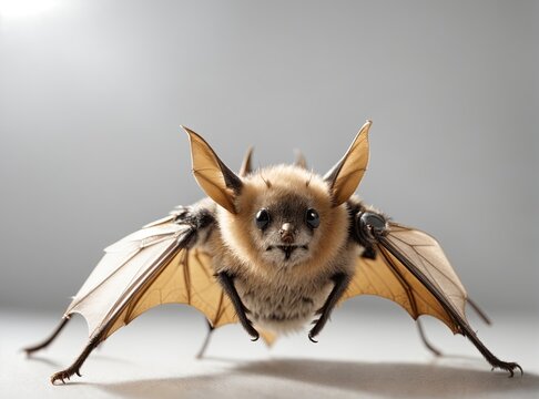 Graceful Bat in Flight
