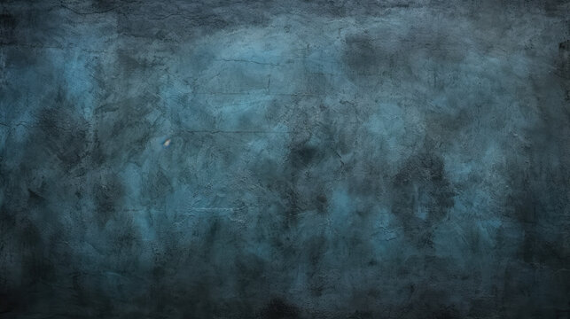 Dark blue colors old grunge wall texture