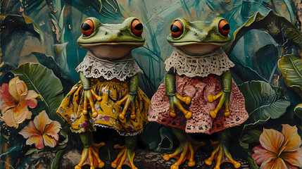frog girls