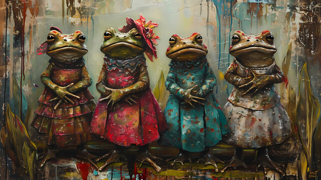 frog ladies