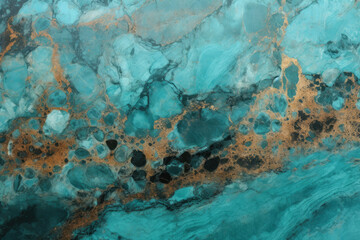 Fototapeta na wymiar Granite pattern in turquoise color