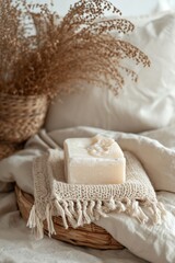 Soap Bar on Bed