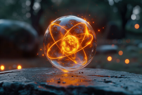 Model of hydrogen atom