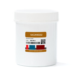 Sr(C2H3O2)2 - Strontium Acetate.