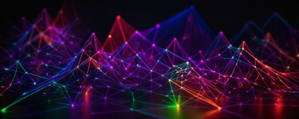 Illuminated Geometric Network in Darkness