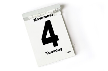 4 -  November 2025