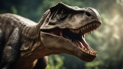 close up of a dinosaur a close up of a dinosaur's mouth t-rex