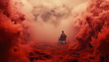 Fototapeta premium Image representing Hallucination