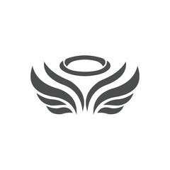 vector angel wings tribal tattoo pro Vector