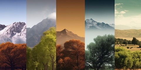 Natural Backgrounds: These backgrounds showcase elements