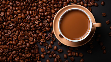 Fototapeta premium International coffee day design