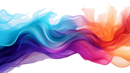 Dynamic swirls of vivid smoke in a kaleidoscope of colors, creating a visually stunning composition...