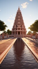 A Beautiful Wallpaper of Hindu Temple