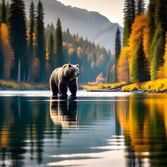Floresta com Urso