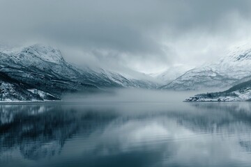 amazing shot of a lake