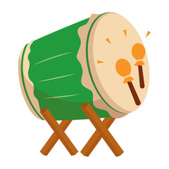 Islamic bedug illustration