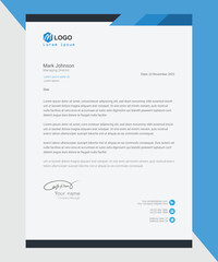 Modern letterhead design template with orange color. creative modern letter head design template for your project. letterhead, letter head, Business letterhead design.