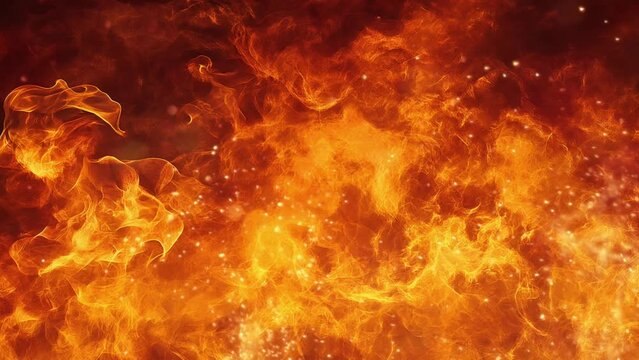 Blaze fire flame texture video footage background