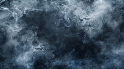 Obraz premium Atmospheric background of smoke and clouds. Spooky cloudscape with ethereal swirls.