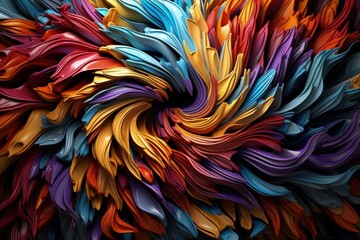 Mesmerizing 3D Abstract Visualization