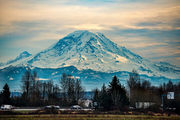 Mount Rainier From Kent 5
