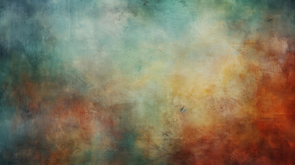 Multicolored Old grunge wall texture
