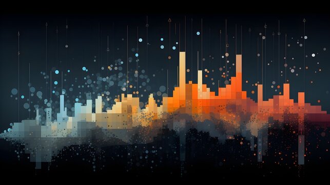 Cosmic Connections A Visual Odyssey of Data Points