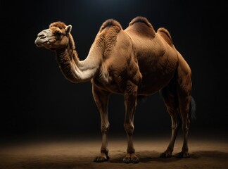 Camel in Shadows