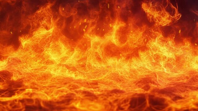 Fire flame texture video footage background