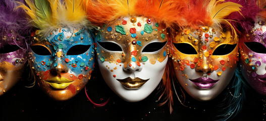 carnival mask - obrazy, fototapety, plakaty