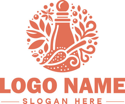 restaurant, bar, coffee shop, bbq, bakery, cafe, food logo and icon symbol clean flat modern minimalist business logo design editable vector