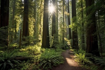 Photograph of Jungle in Sunset