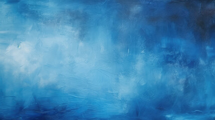 Fototapeta na wymiar Old grunge wall texture in blue color