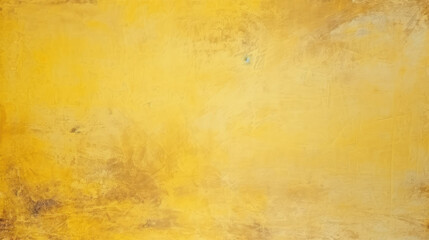 Old grunge wall texture in yellow color