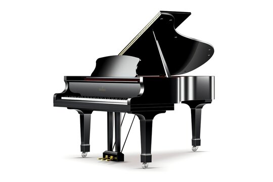 piano keys and music notes