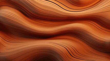 Fototapeta premium Orange color grooved pattern background