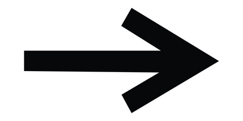 Black arrow icon. glyph style. arrow icon for your web site design, logo, app, UI. arrow indicated the direction symbol. curved arrow sign. Vector illustration. eps file 9.