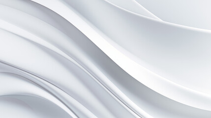Futuristic Abstract White Smooth Wave Patterns Background HD Wallpapers