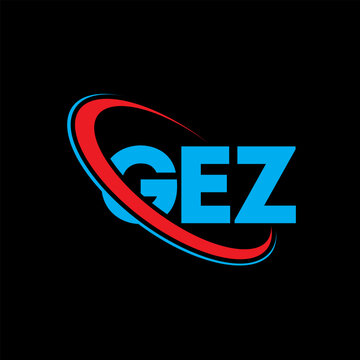 GEZ logo. GEZ letter. GEZ letter logo design. Initials GEZ logo linked with circle and uppercase monogram logo. GEZ typography for technology, business and real estate brand.
