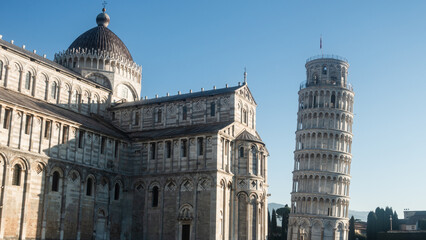 Fototapeta premium leaning tower