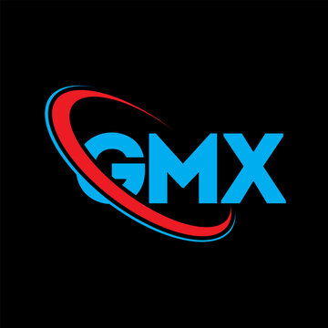 GMX logo. GMX letter. GMX letter logo design. Initials GMX logo linked with circle and uppercase monogram logo. GMX typography for technology, business and real estate brand.