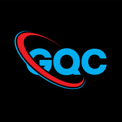 GQC logo. GQC letter. GQC letter logo design. Initials GQC logo linked with circle and uppercase monogram logo. GQC typography for technology, business and real estate brand.